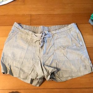 COLUMBIA SPORTSWEAR linen shorts size L